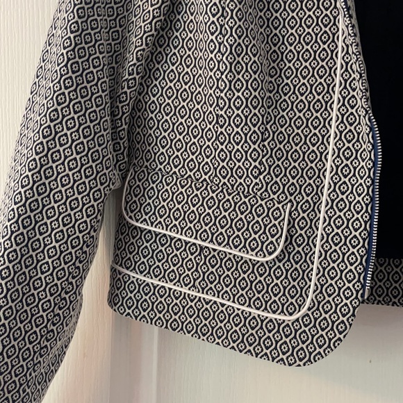 Brooks Brothers Navy Patterned Blazer - Picture 3 of 7